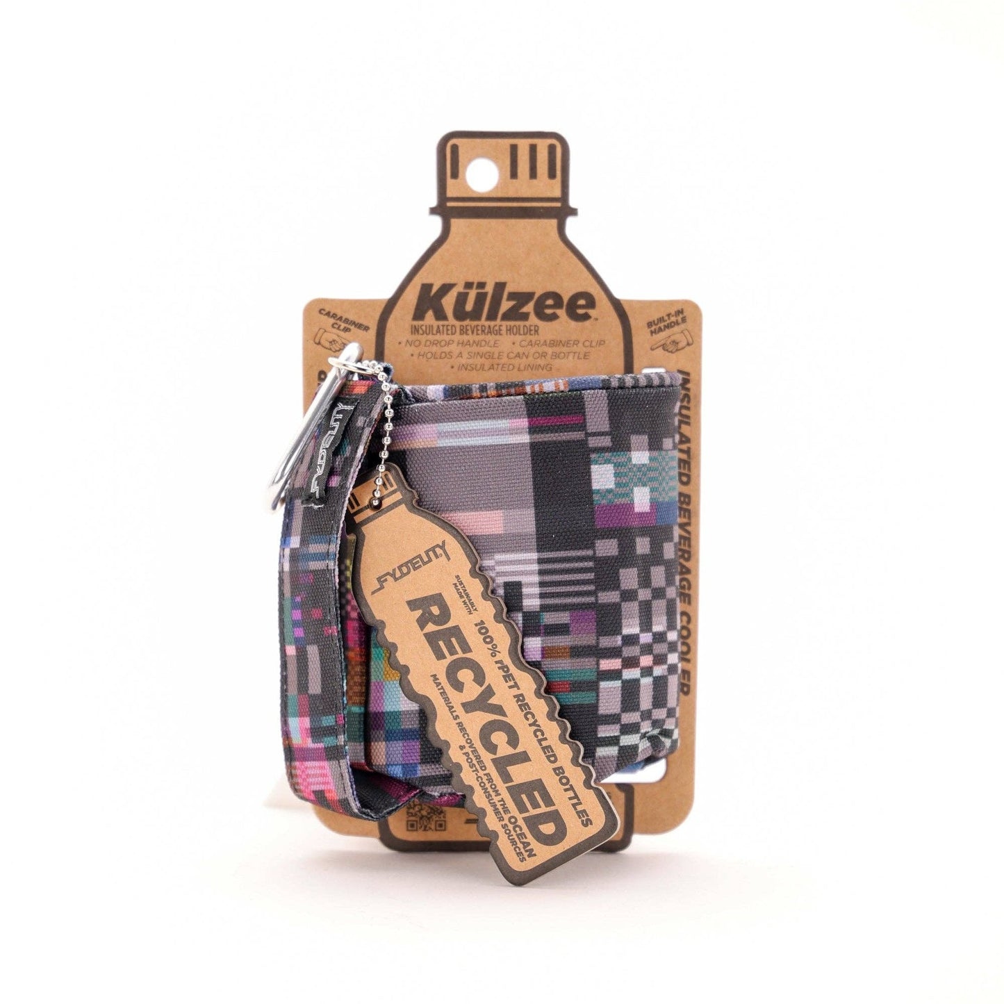 Külzee Xstatic Can Handle Cooler | Recycled rPET | Insulated Beverage Holder