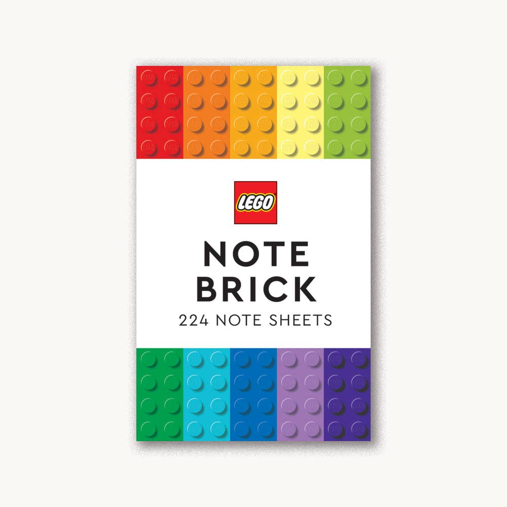 LEGO Note Brick in Multicolor in Keepsake Box | 200 Note Sheets Lego Notepad Stationery