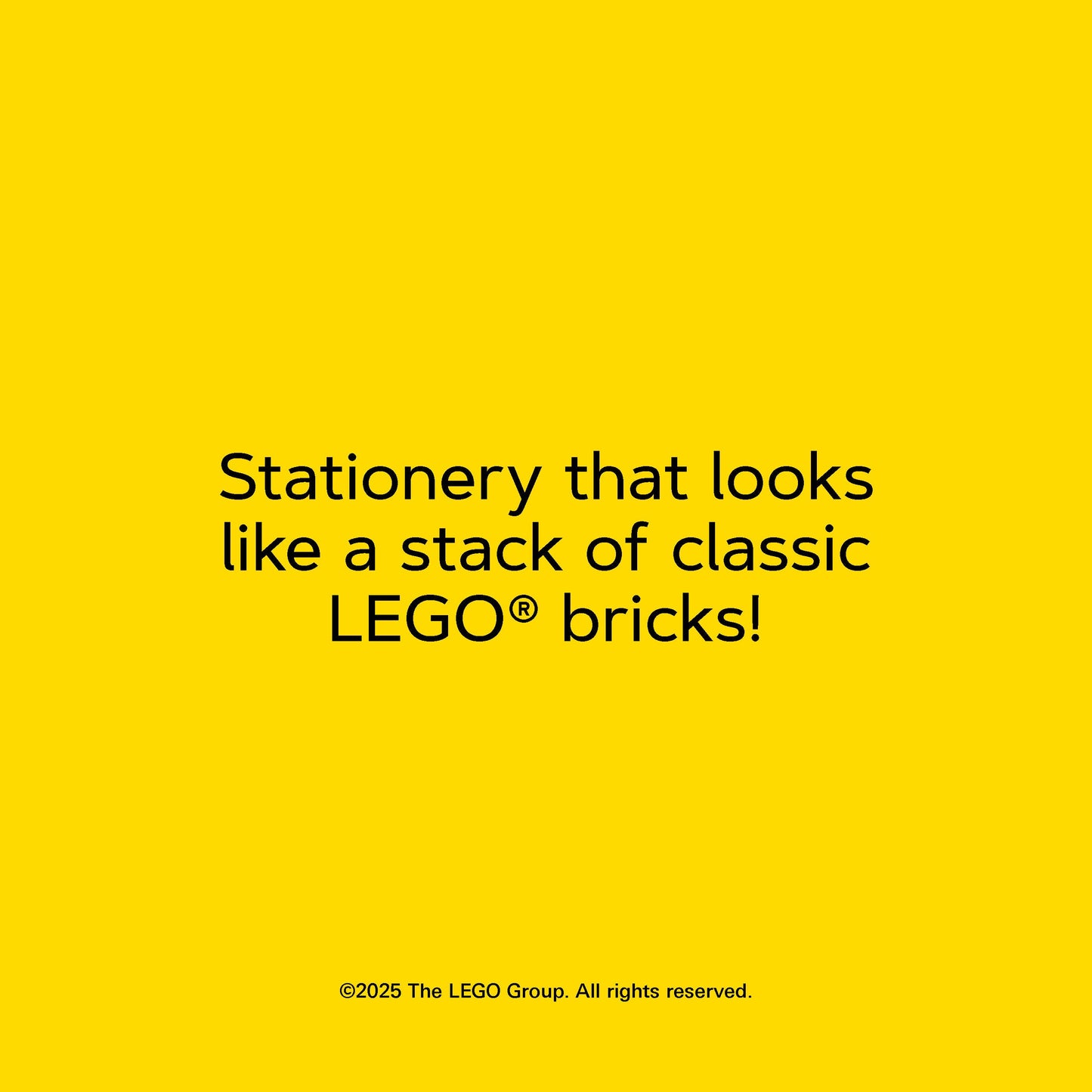 LEGO Note Brick in Multicolor in Keepsake Box | 200 Note Sheets Lego Notepad Stationery