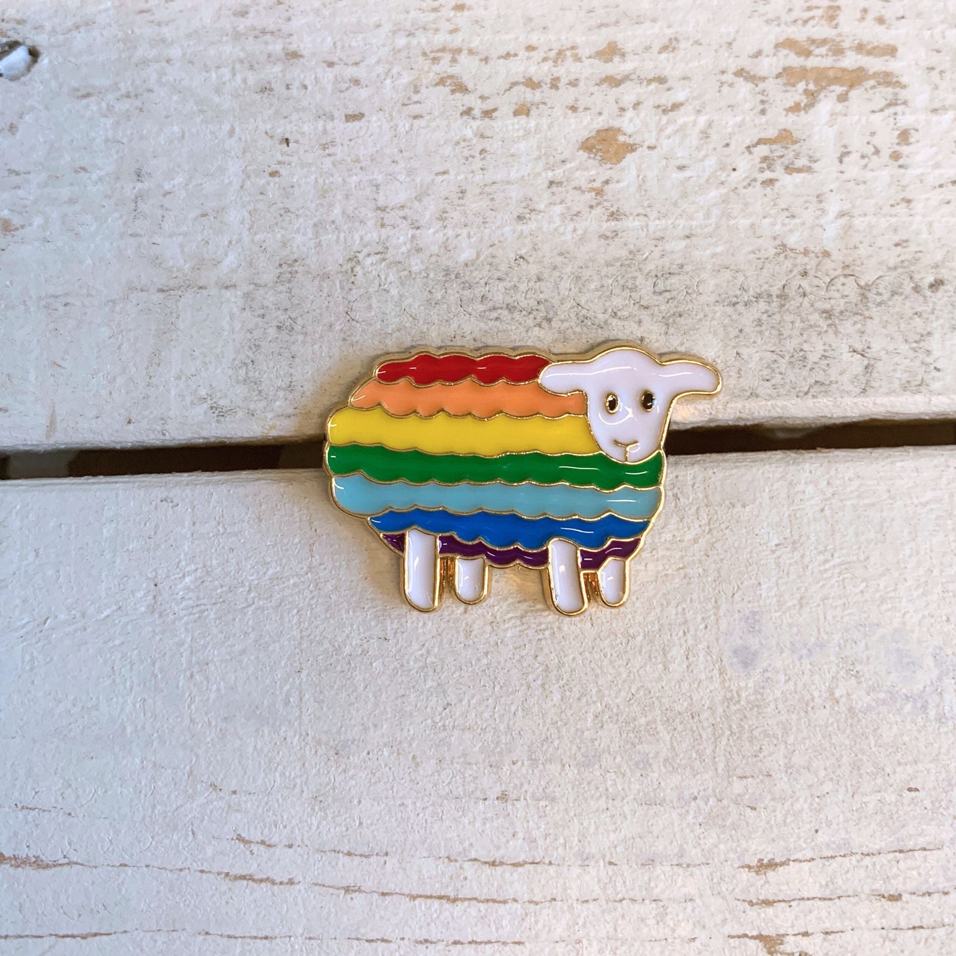 LGBTQ Pride Enamel Rainbow Pins [4 Styles]