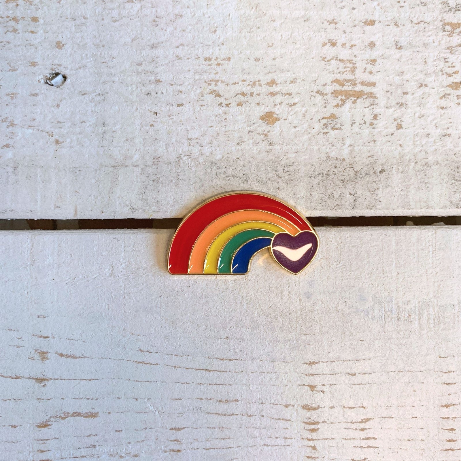 LGBTQ Pride Enamel Rainbow Pins [4 Styles]