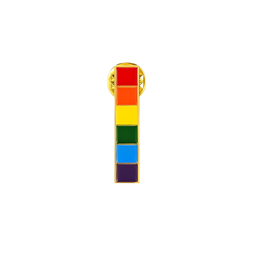1 Cent with Any Order: LGBTQ Progress Pride Flag Pin ❤️🧡💛💚💙💜