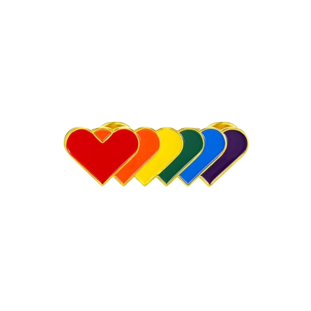 1 Cent with Any Order: LGBTQ Progress Pride Flag Pin ❤️🧡💛💚💙💜