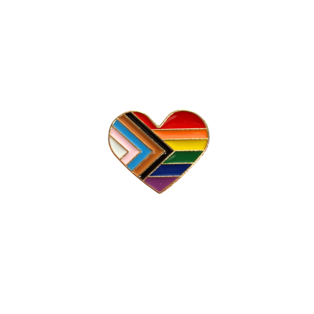 1 Cent with Any Order: LGBTQ Progress Pride Flag Pin ❤️🧡💛💚💙💜