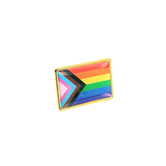 1 Cent with Any Order: LGBTQ Progress Pride Flag Pin ❤️🧡💛💚💙💜