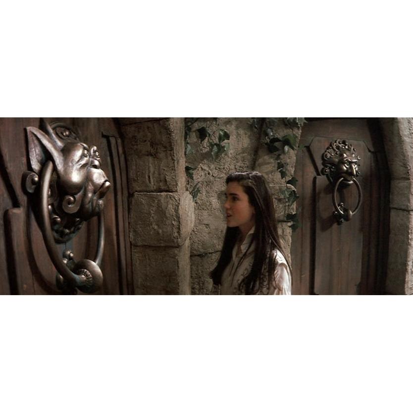 Labyrinth Door Knockers 3D Enamel Pin Set | Fantasy Movie Inspired Bronze Pins