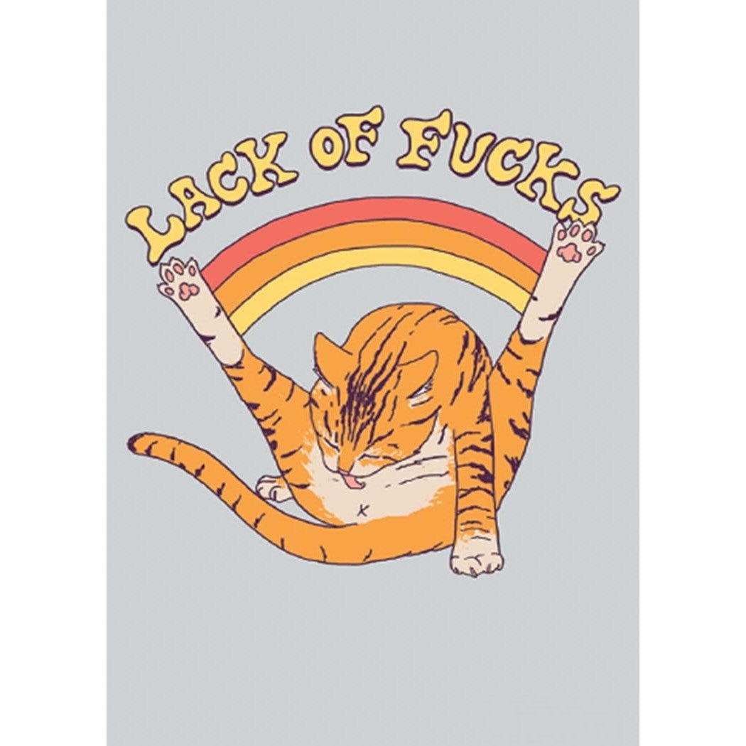 Lack Of Fucks Rectangular Magnet