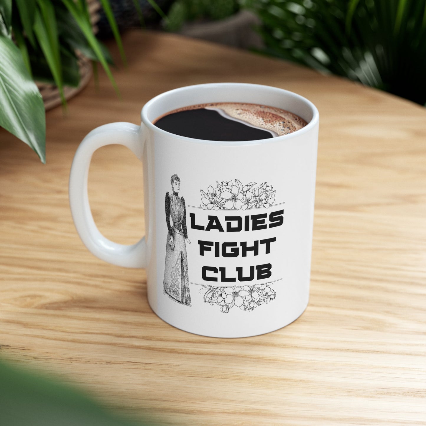 Ladies Fight Club Ceramic Mug 11oz