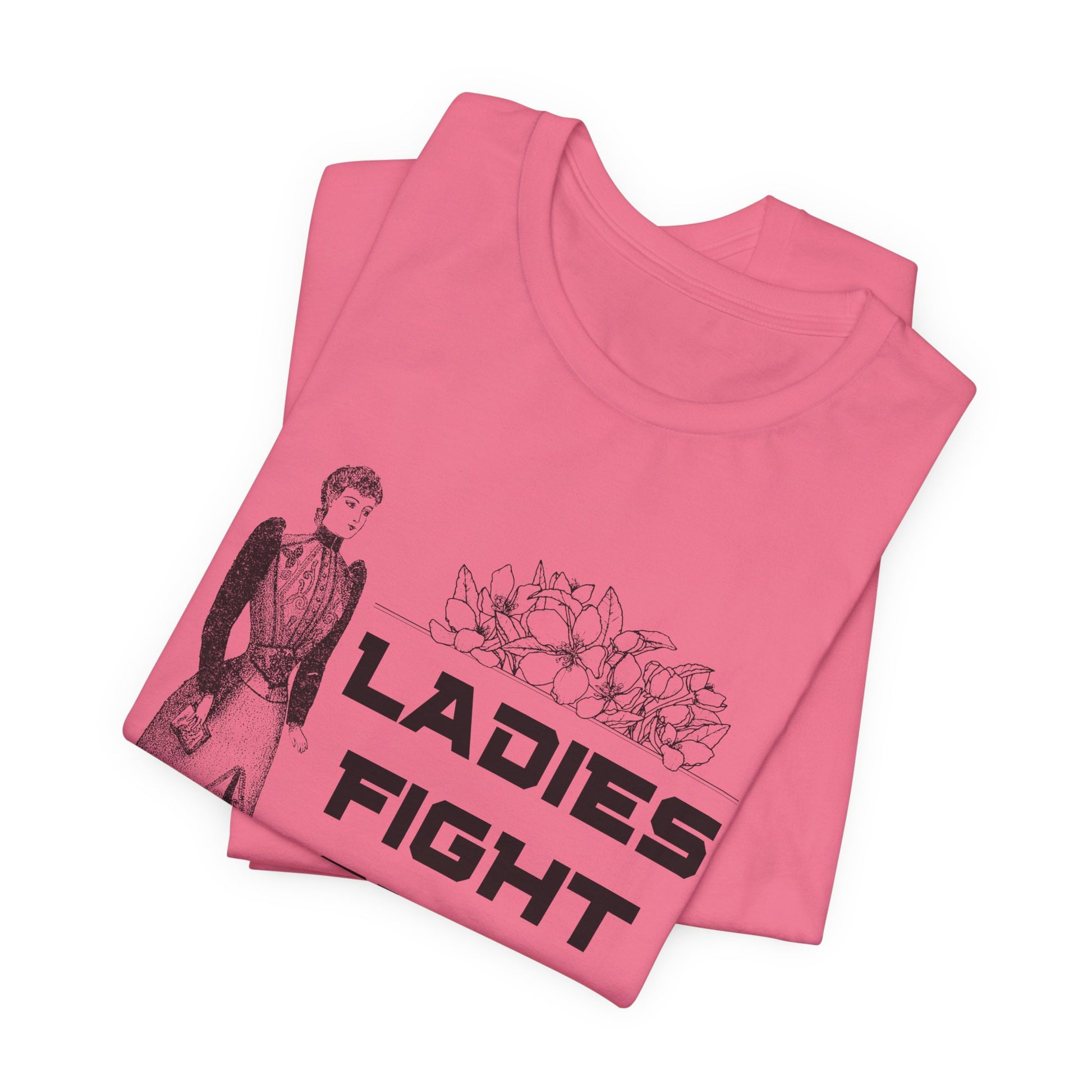 Ladies Fight Club Jersey Short Sleeve Tee Sizes SM-4XL | Plus Size Available