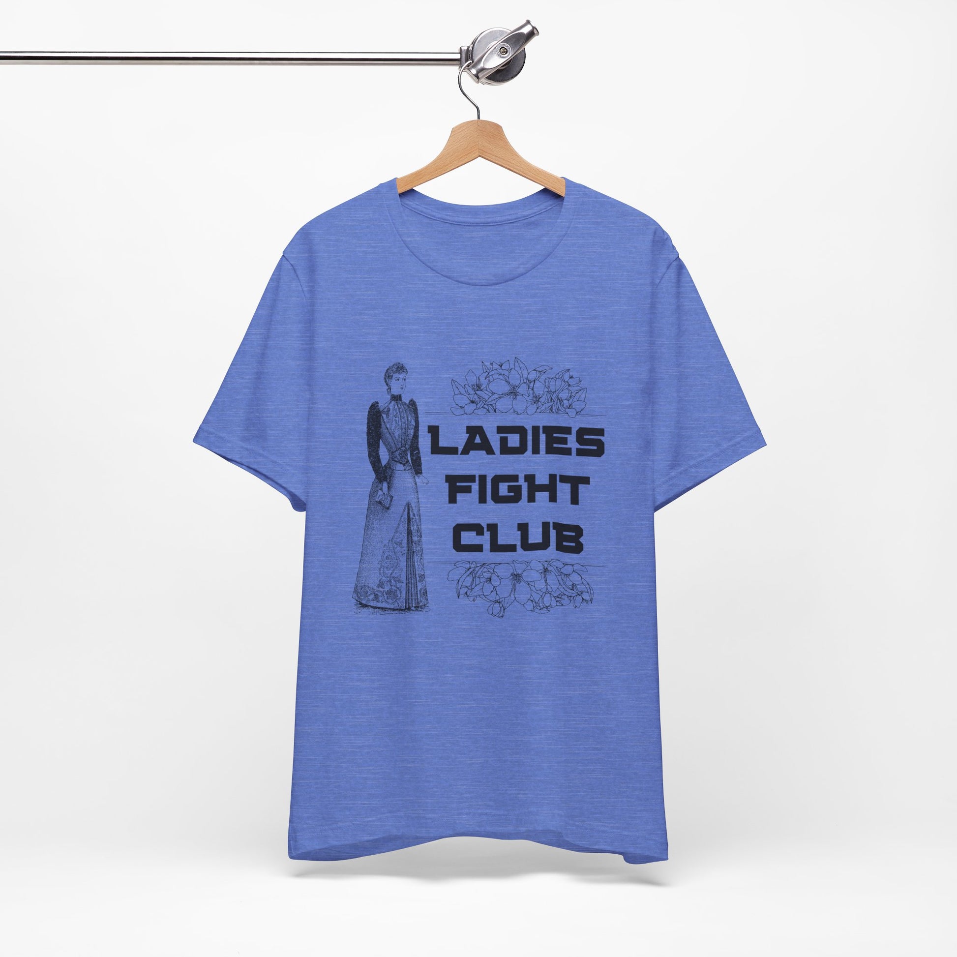 Ladies Fight Club Jersey Short Sleeve Tee Sizes SM-4XL | Plus Size Available