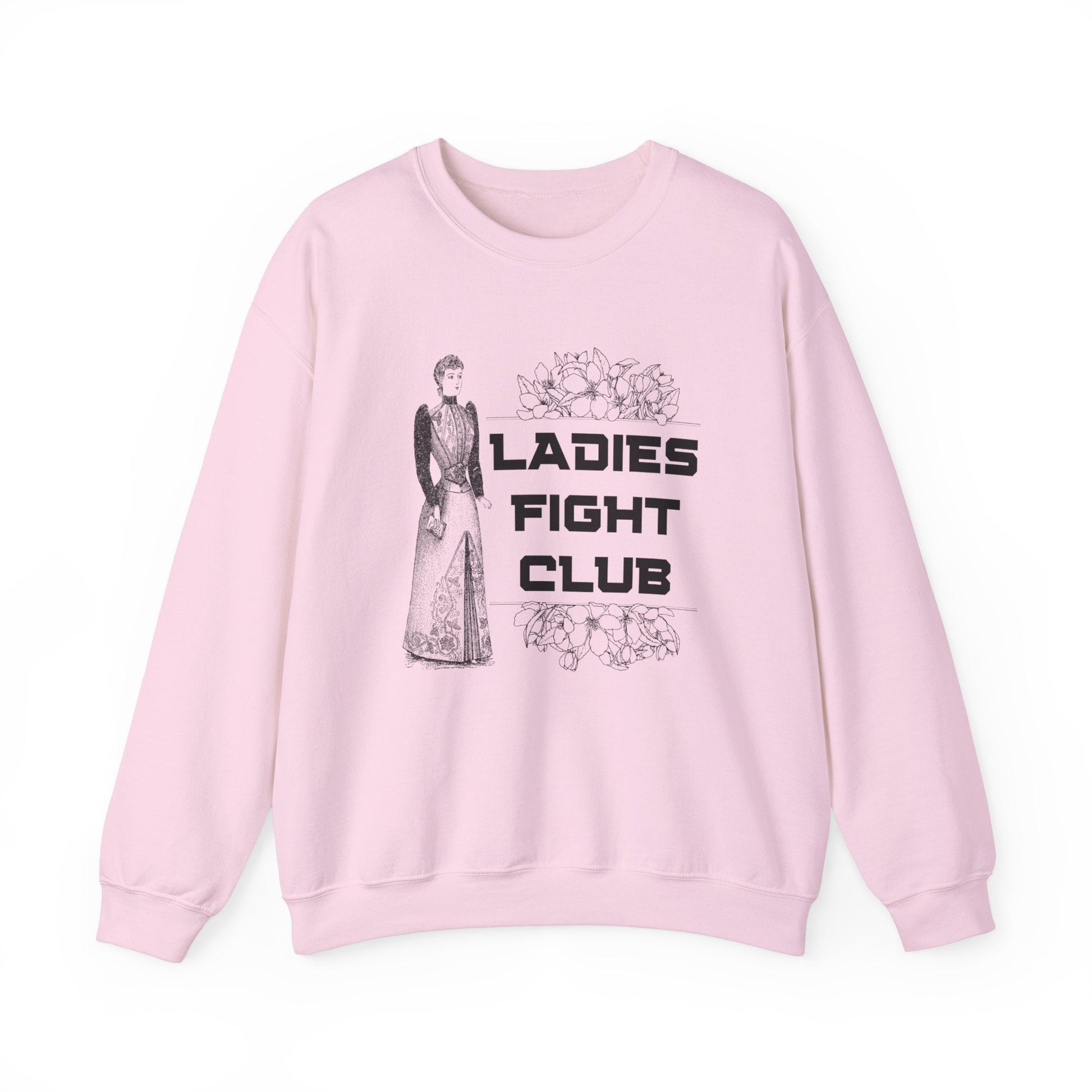 Ladies Fight Club Unisex Heavy Blend™ Crewneck Sweatshirt Sizes SM-5XL | Plus Size Available