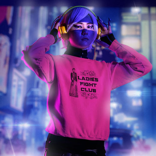 Ladies Fight Club Unisex Heavy Blend™ Crewneck Sweatshirt Sizes SM-5XL | Plus Size Available