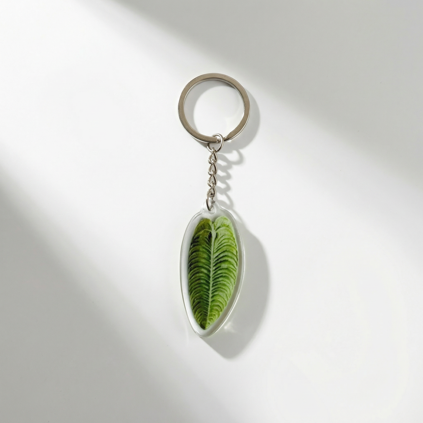 Leaf Acrylic Keychain | 7 Illustrated Styles | Double-Sided Design