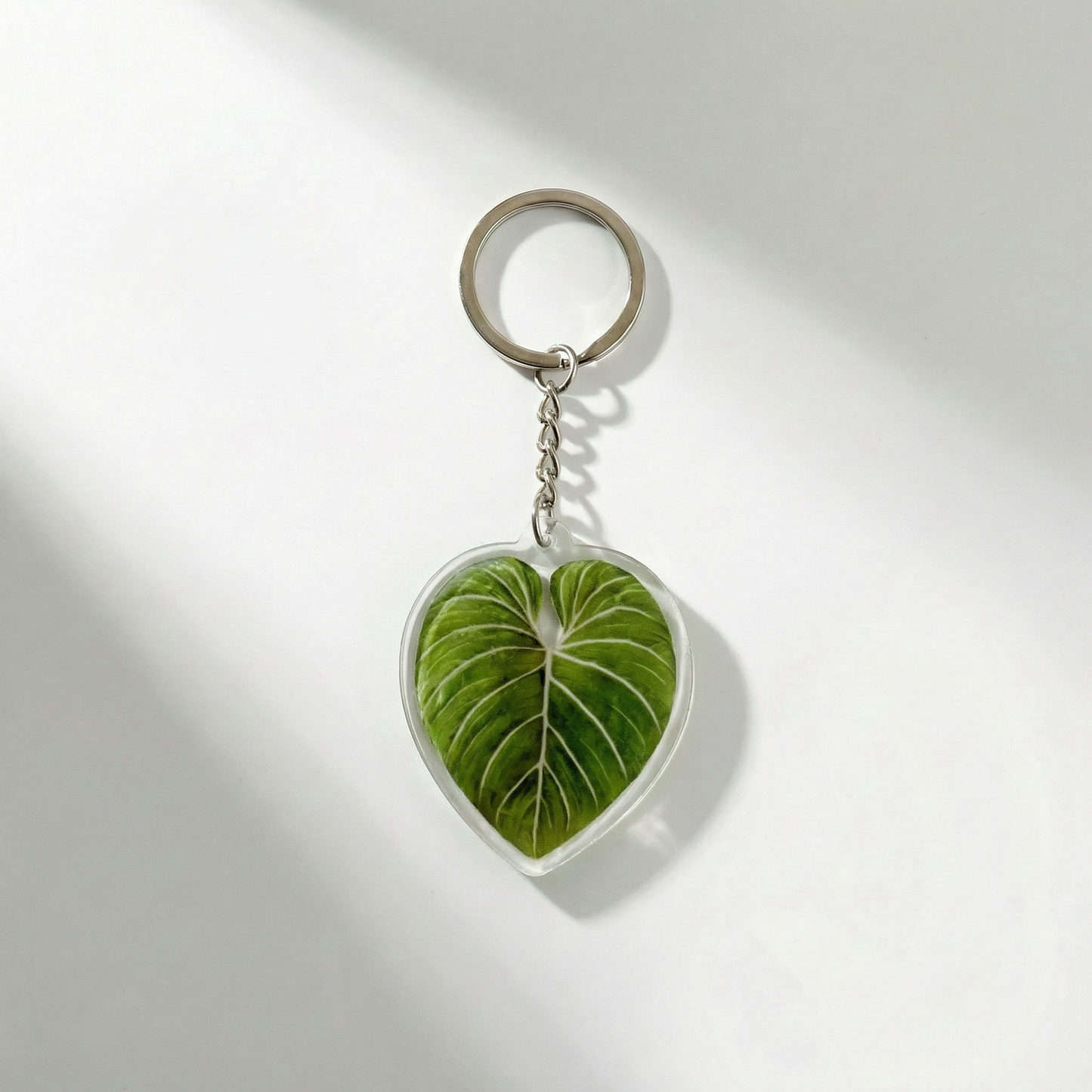 Leaf Acrylic Keychain | 7 Illustrated Styles | Double-Sided Design