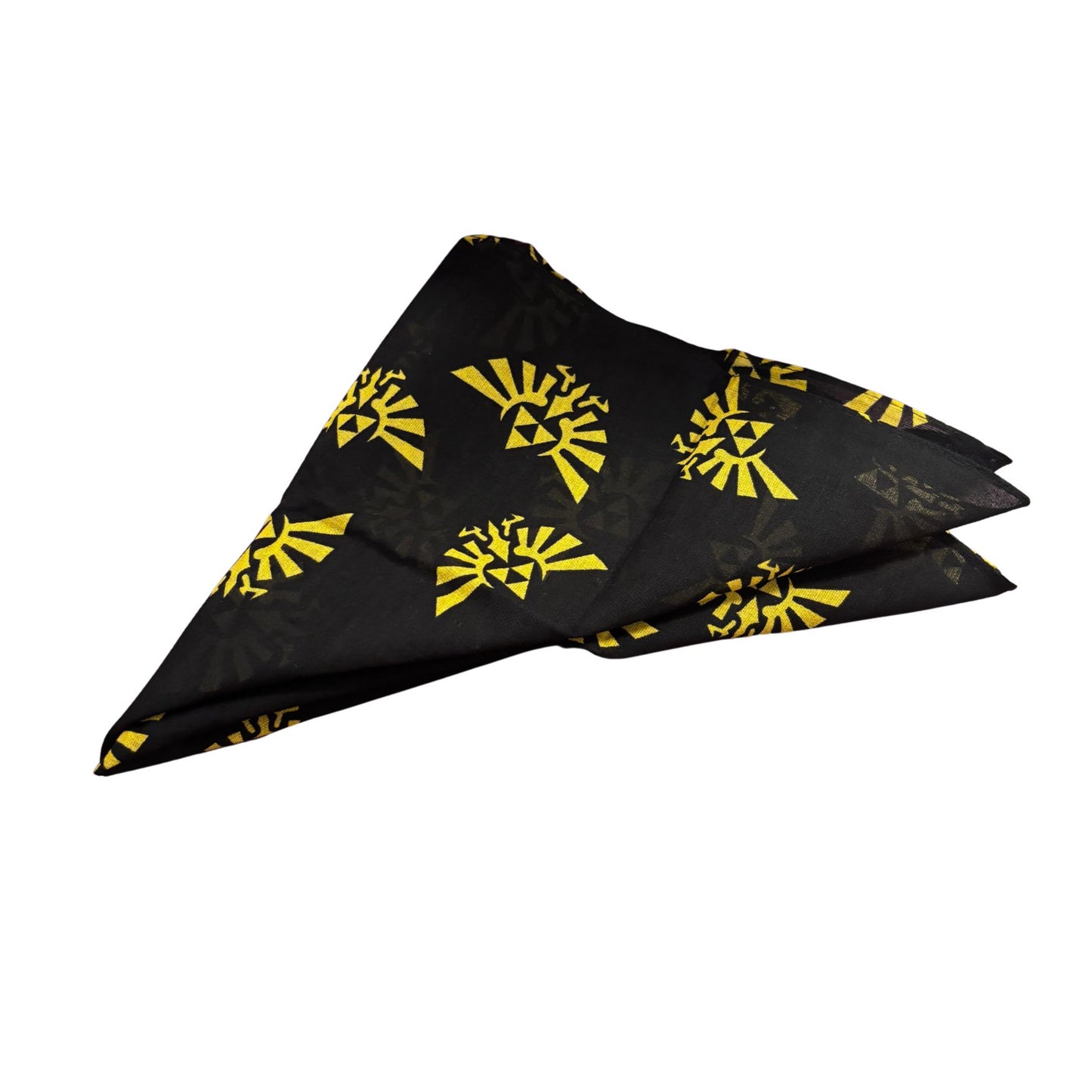 Legend of Zelda Bandana | Yellow Wingcrest Design | Video Game Inspired Headwear & Gift