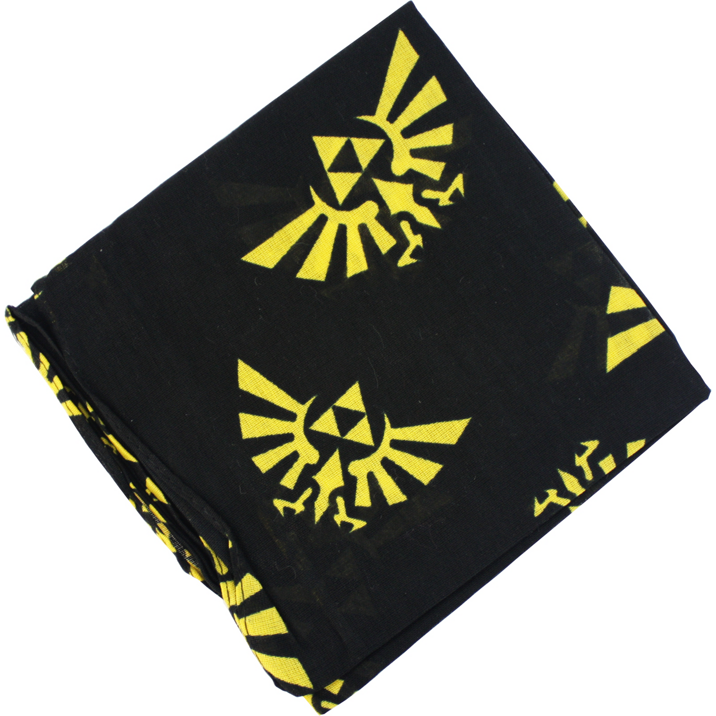 Legend of Zelda Bandana | Yellow Wingcrest Design | Video Game Inspired Headwear & Gift