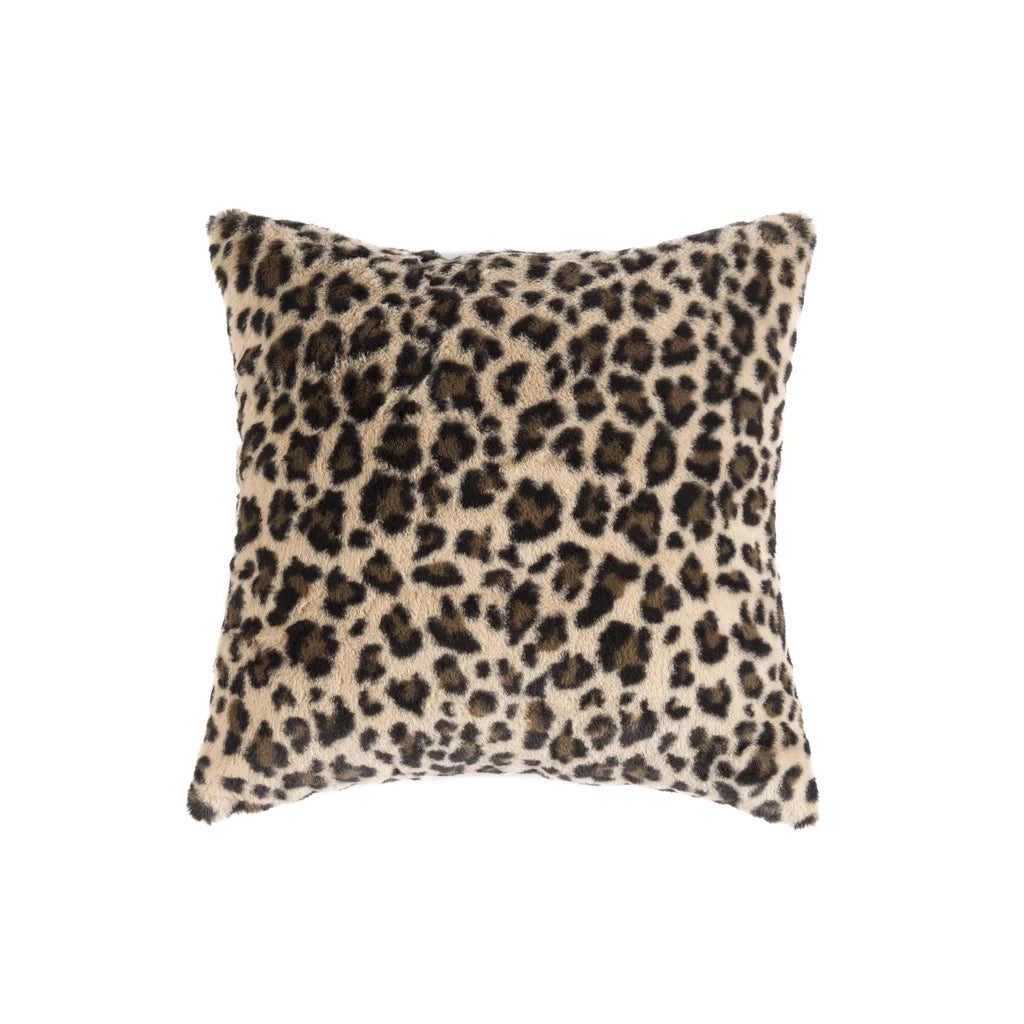 Leopard Print Jill Throw Pillow | Square Pillow
