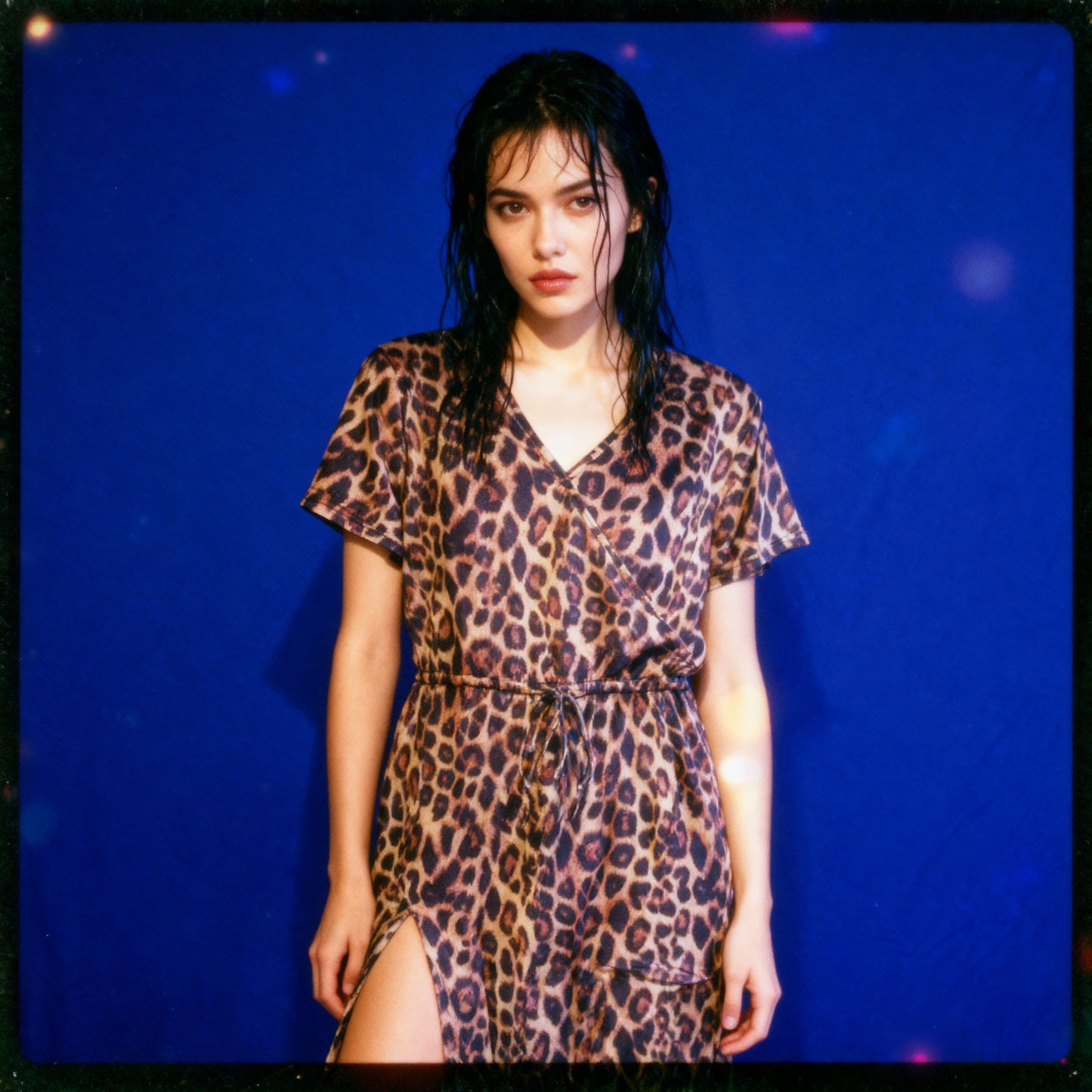 Leopard Side Slit Maxi Dress [SIZE M&L REMAINING]