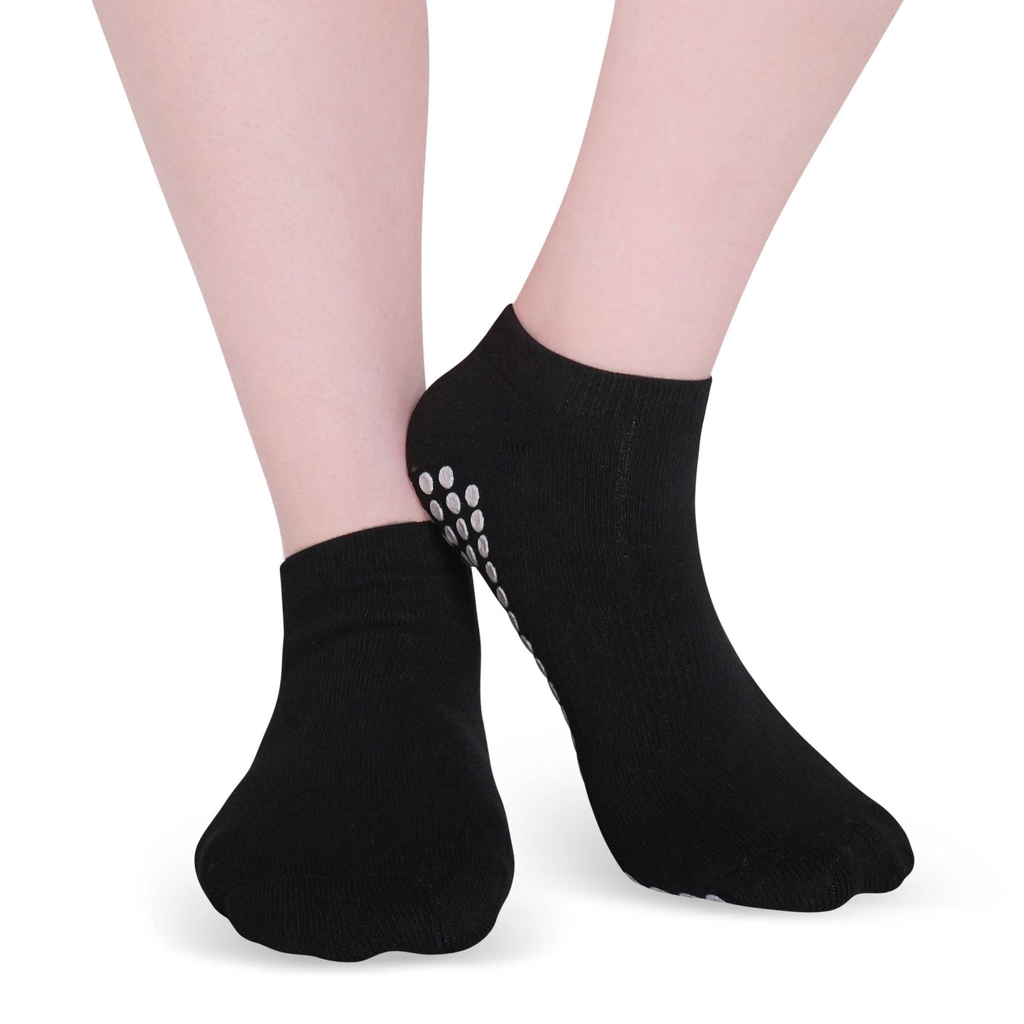 Let That Sh*t Go Grippy Socks | Non-Slip Sticky Socks for Pilates Barre Yoga Lagree | One Size
