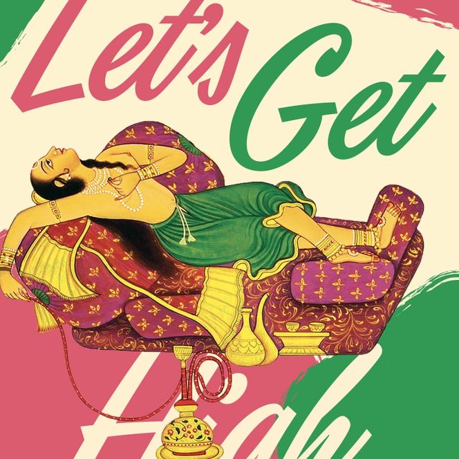Let's Get High ... On Life Of Course! Greeting Card