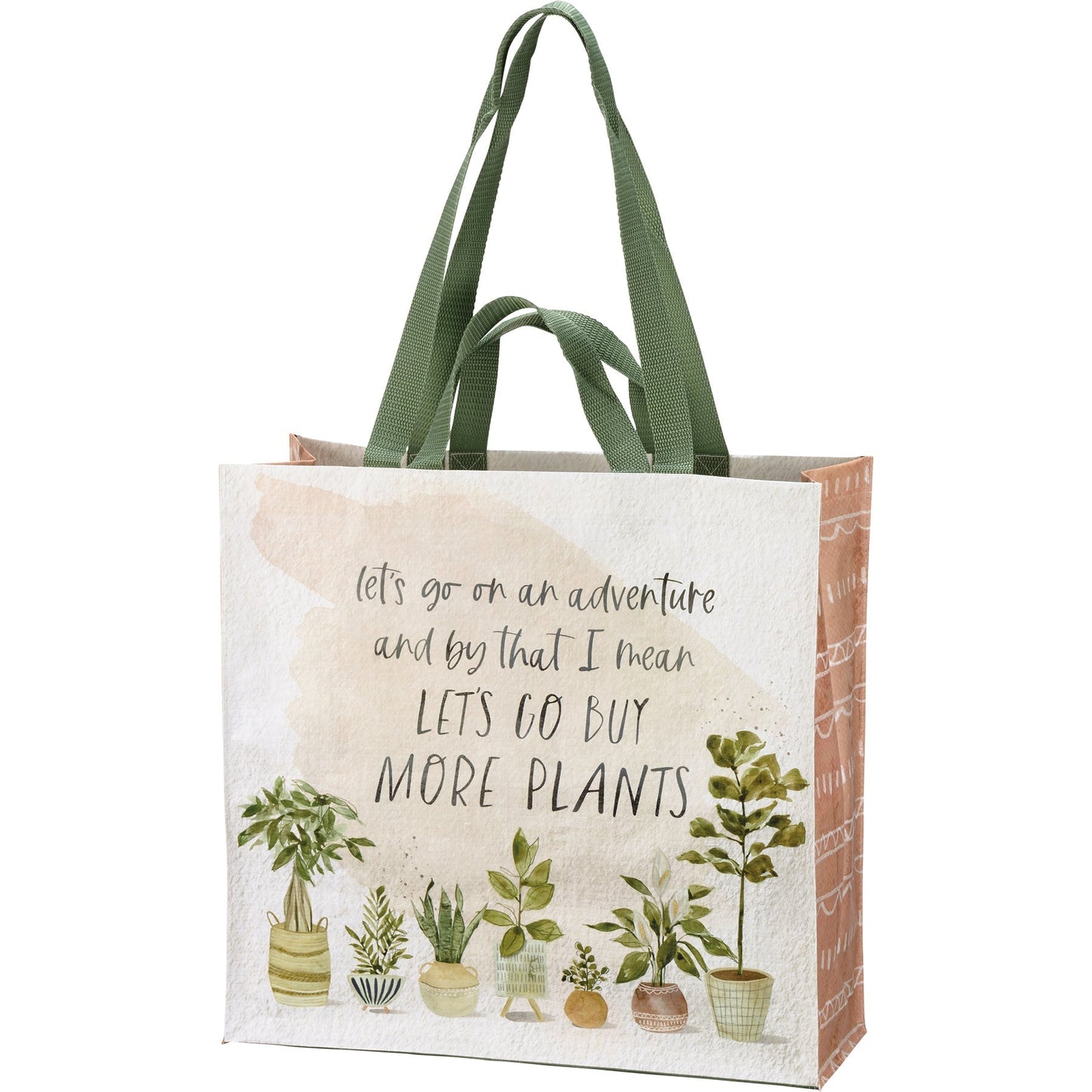 Let's Go Buy More Plants Market Tote Bag
