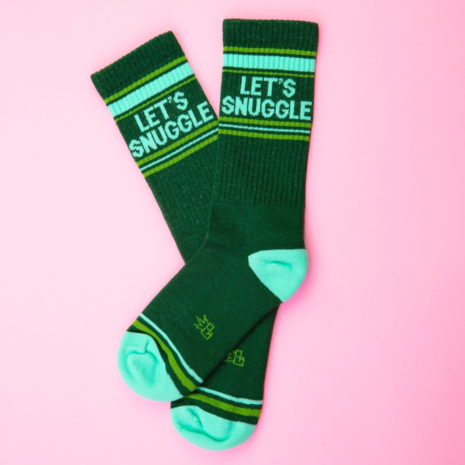 Let's Snuggle Crew Socks | Gym Socks | Unisex
