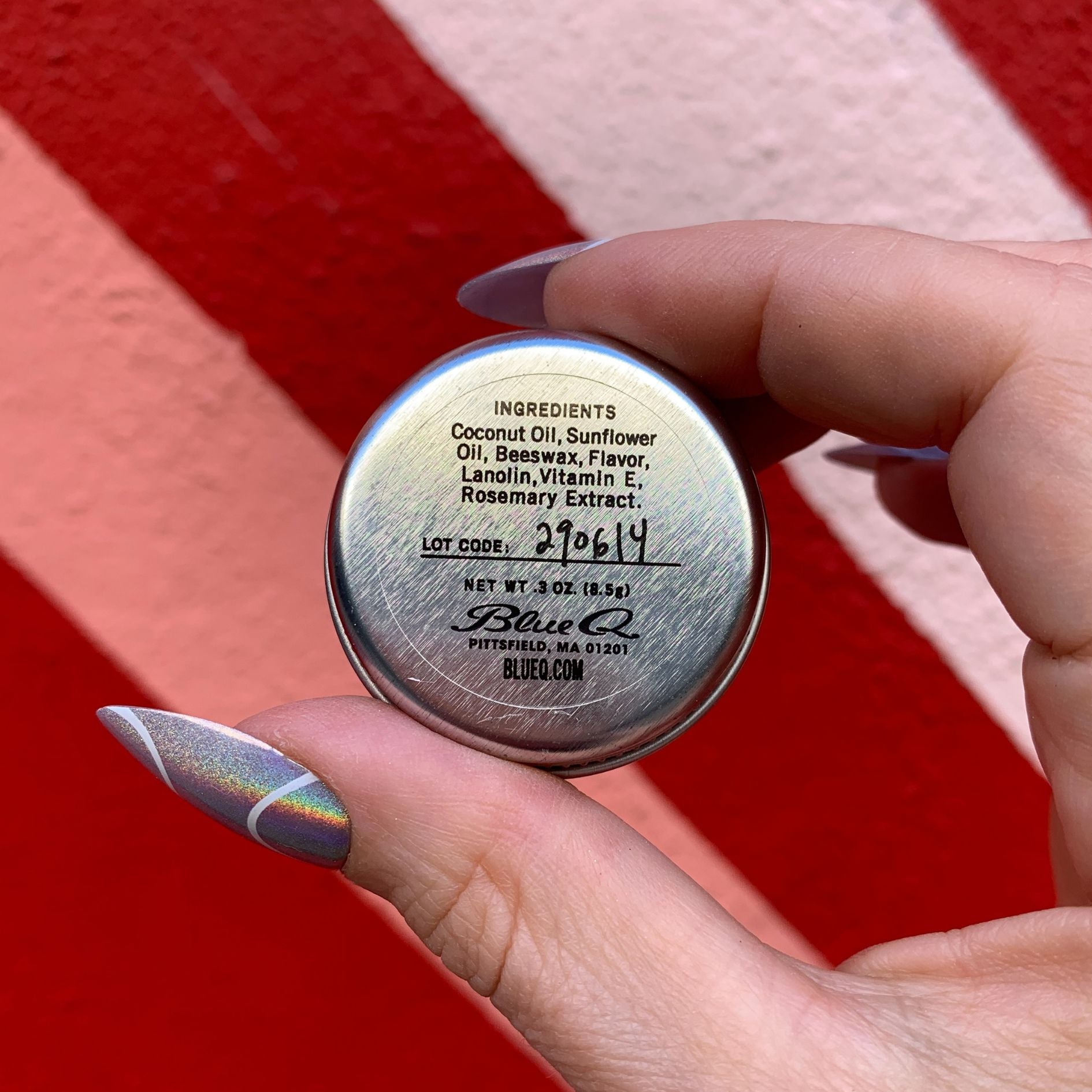 Lip Shit Lip Balm Fruit Punch with Lime Beeswax Formula | Lip Moisturizer in Tin | .3oz | BlueQ at GetBullish