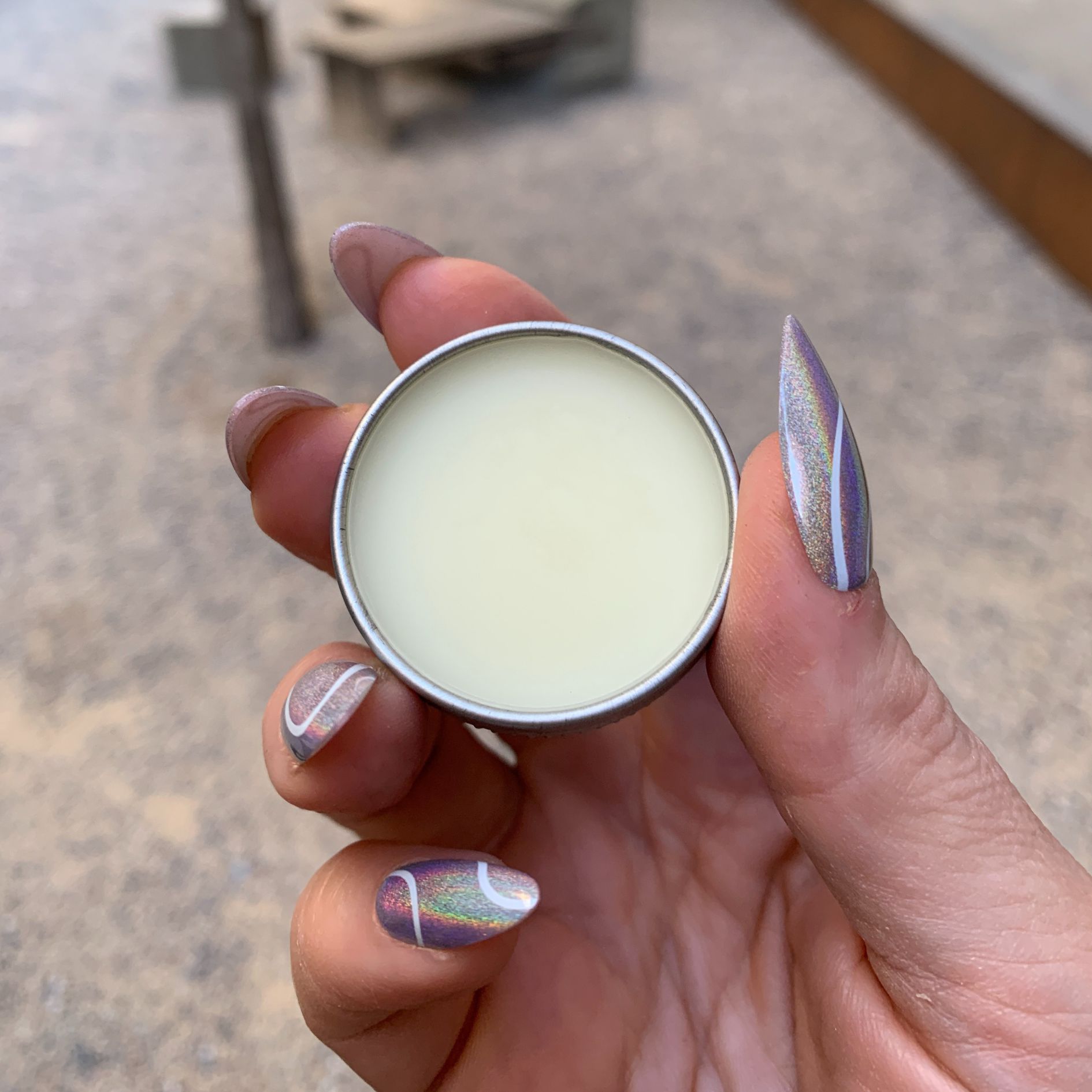 Lip Shit Lip Balm in Old-Fashioned Grape | Lip Moisturizer in Tin | .3oz | BlueQ at GetBullish