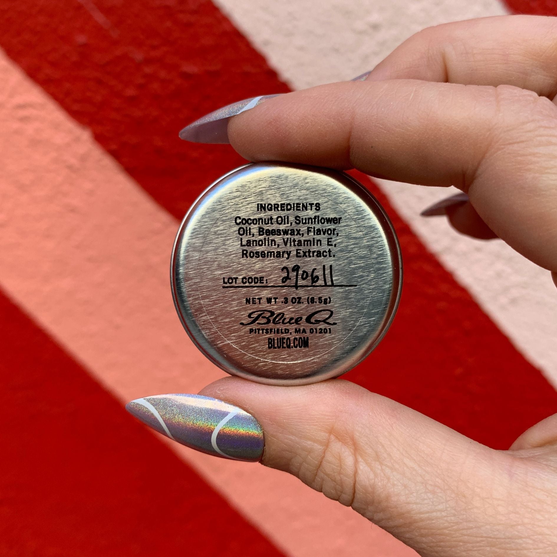 Lip Shit Lip Balm in Orange Mango Beeswax Formula | Lip Moisturizer in Tin | .3oz | BlueQ at GetBullish