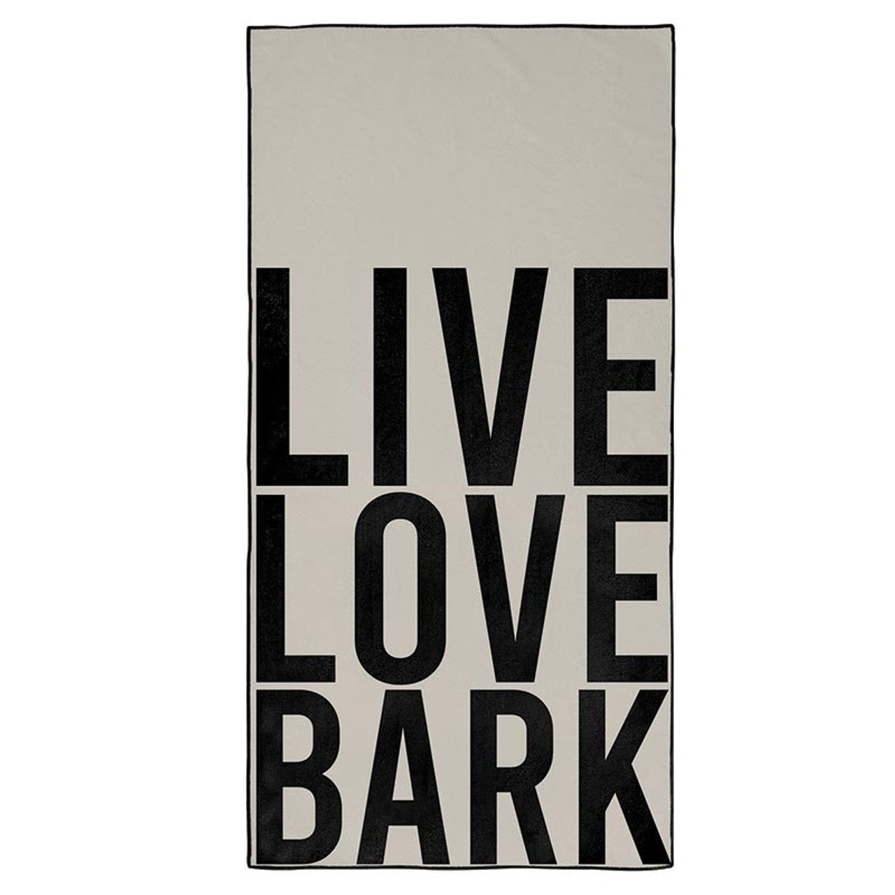 Live Love Bark Microfiber Pet Towel | 56"x 28"