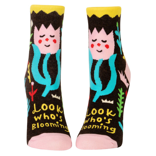 Look Who's Blooming Women's Ankle Socks