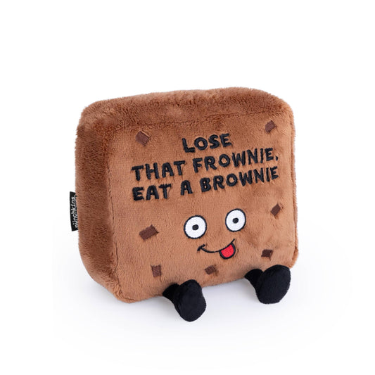 Lose That Frownie Brownie Plush