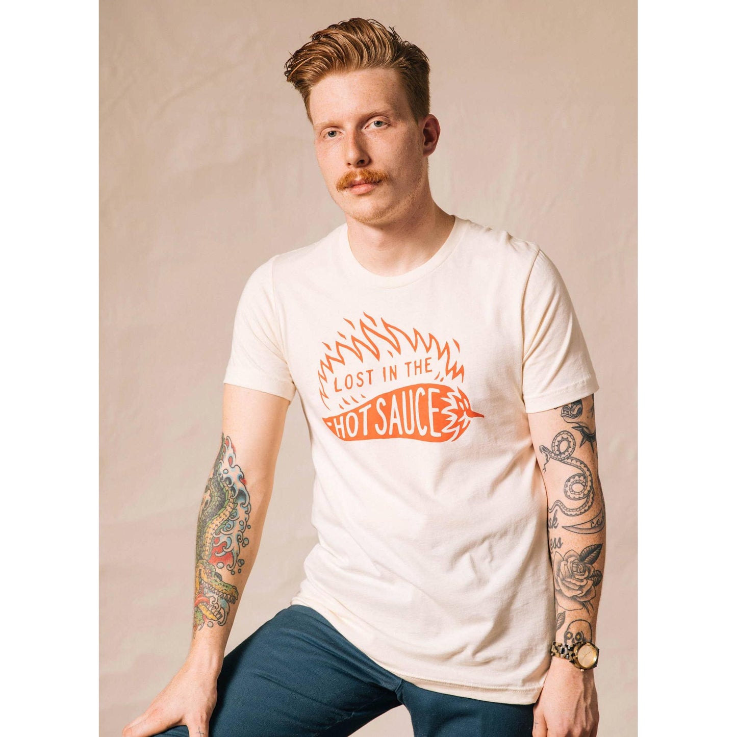 Lost in the Hot Sauce Unisex Tee [SM-2XL]