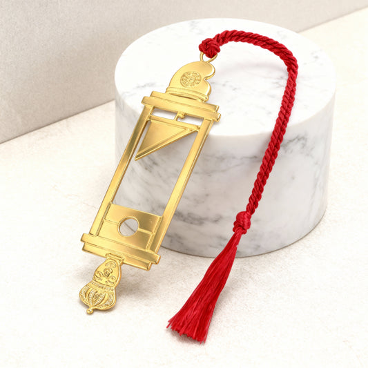 Louis XIV & The Guillotine Metal Bookmark in Gold or Silver Finish