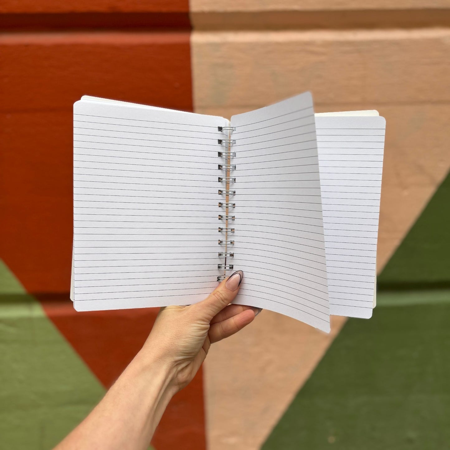 Love Is Kind Spiral Notebook | Rainbow Pride | 5.75" x 7.50"  | 120 Lined Pages