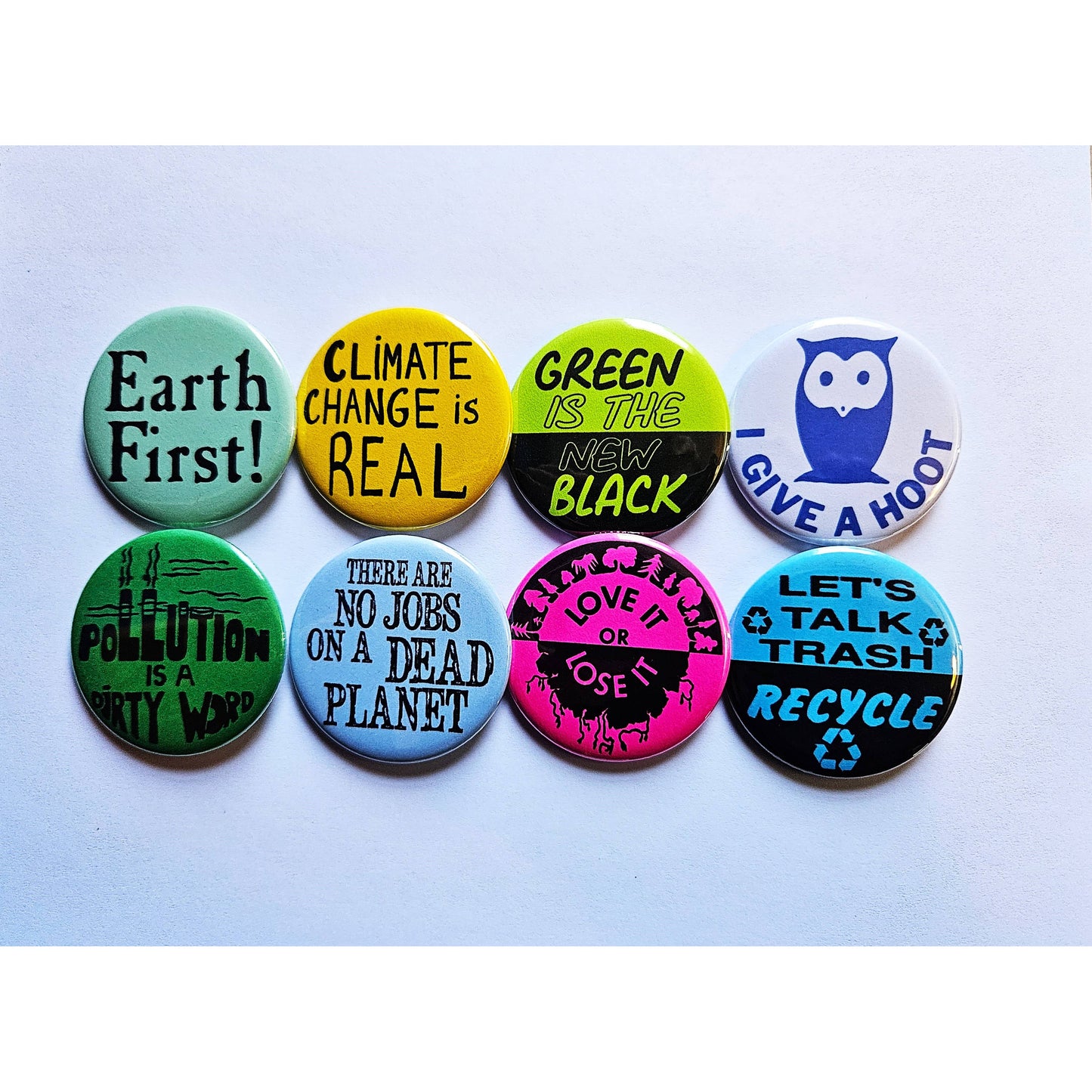 Love It or Lose It Environmental Small Pinback Button | 1.25" Diameter