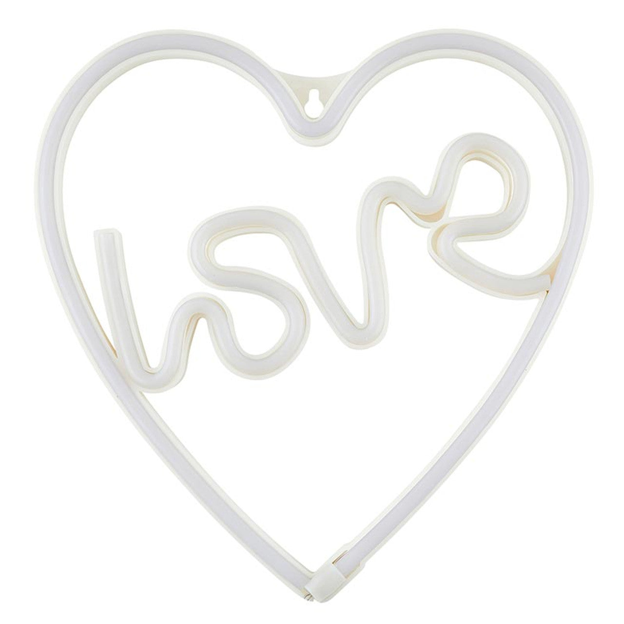 Love Neon LED Light | Heart Shaped Wall Art Sign