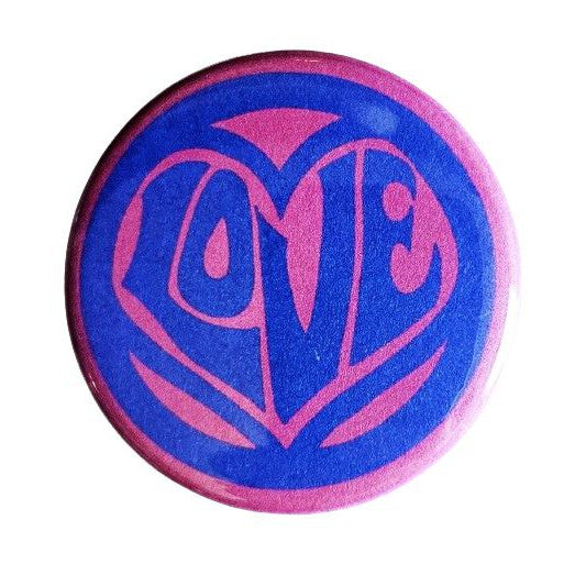 Love Small Pinback Button | 1.25" Diameter