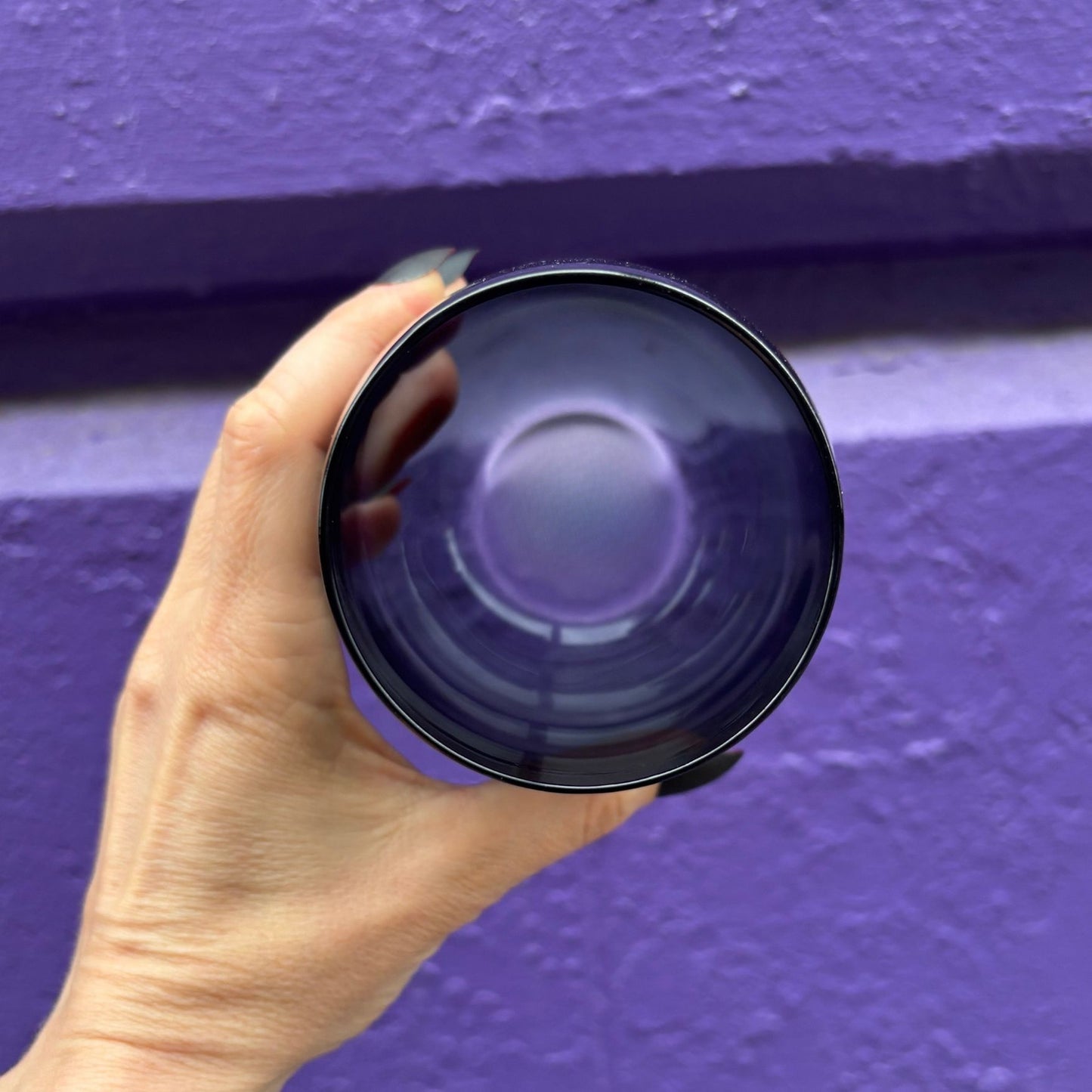 Love Yourself Stemless Black Wine Glass | 20 Oz