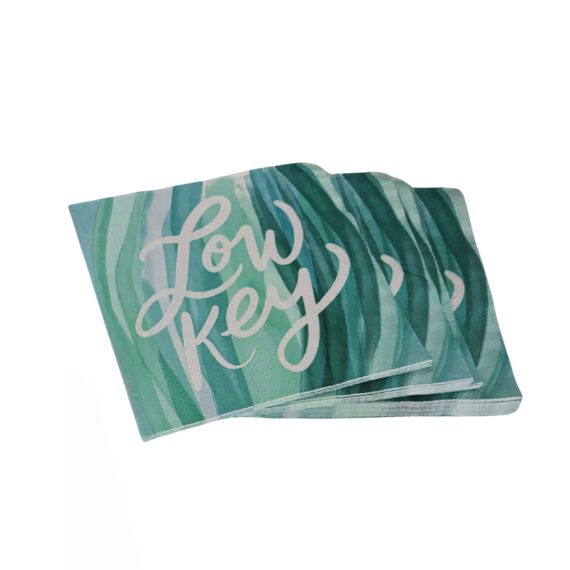 Low Key Party/Beverage/Cocktail Napkins | 5" Square