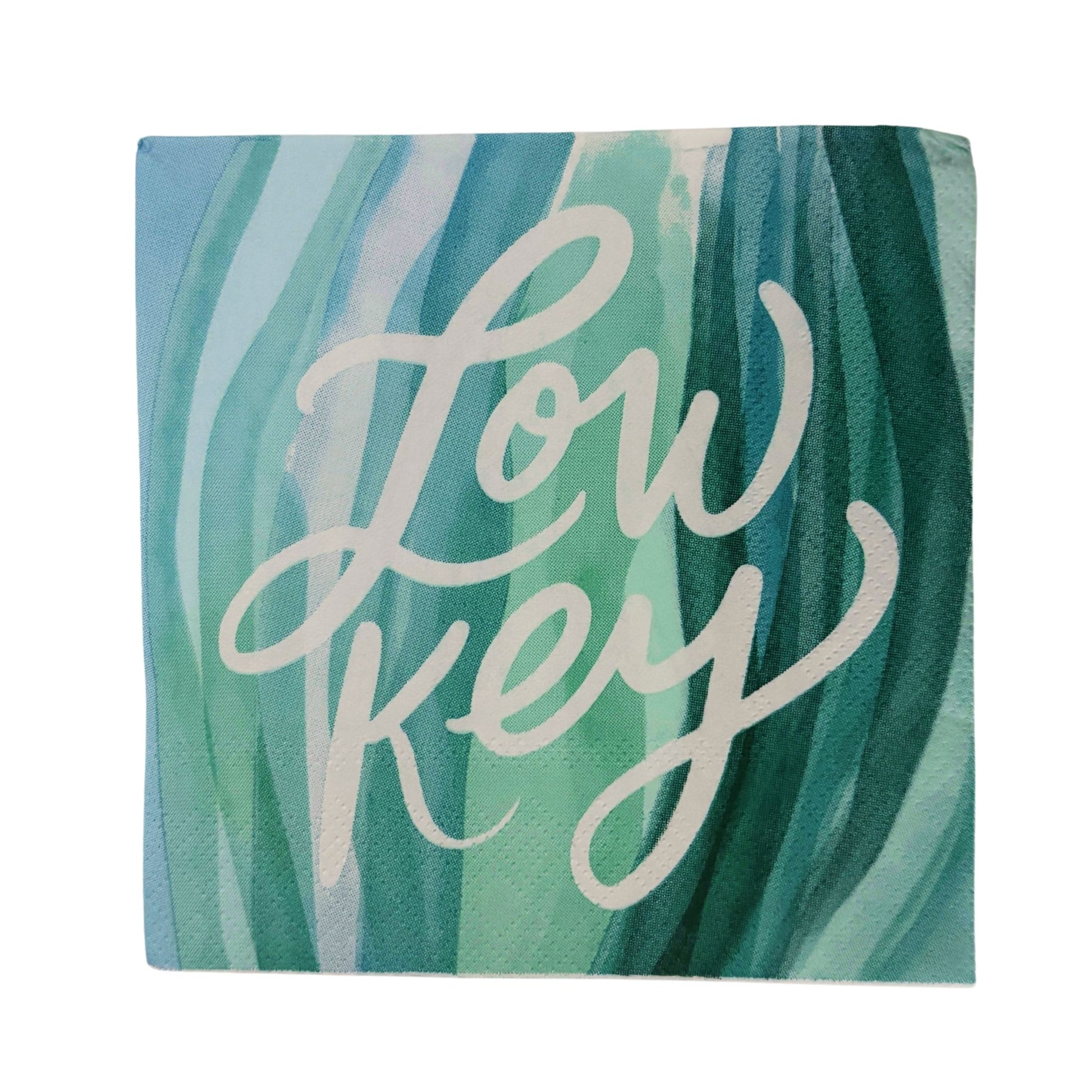 Low Key Party/Beverage/Cocktail Napkins | 5" Square
