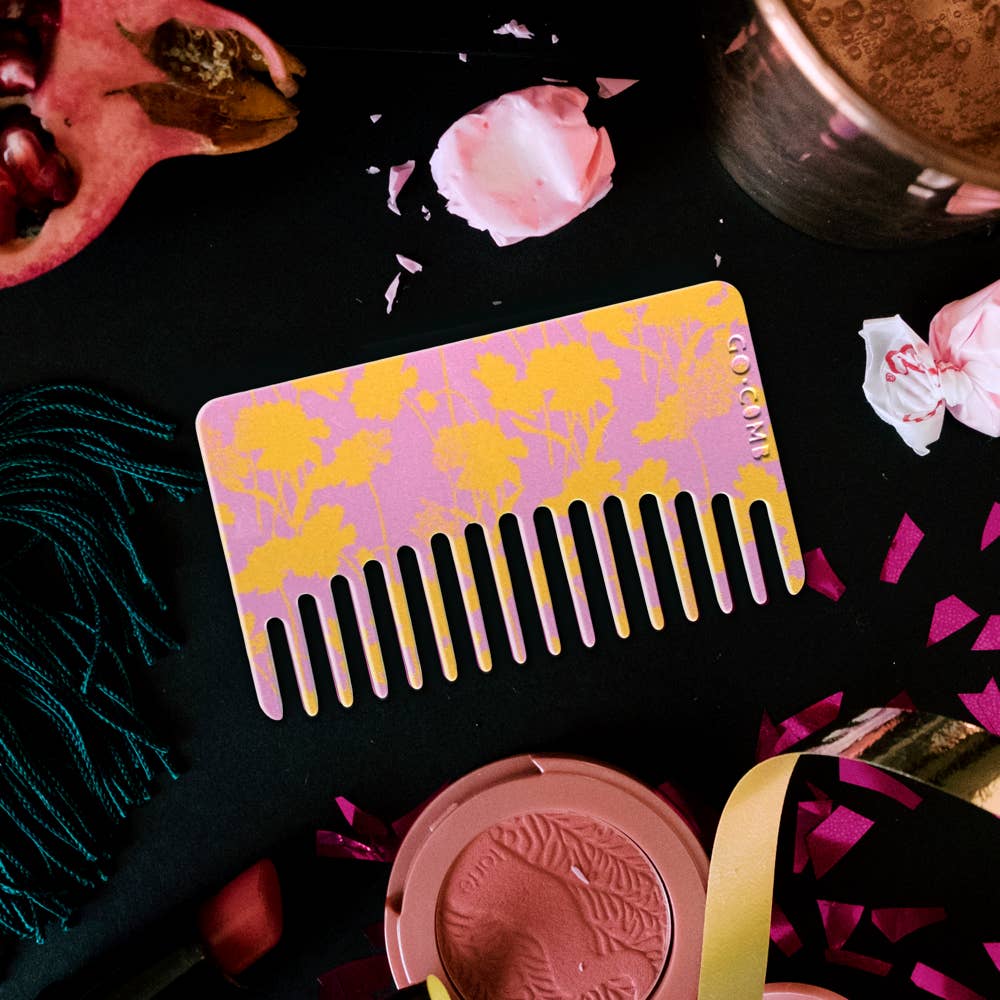 Lucid Lea Go-Comb | Plastic Wallet-Sized Comb