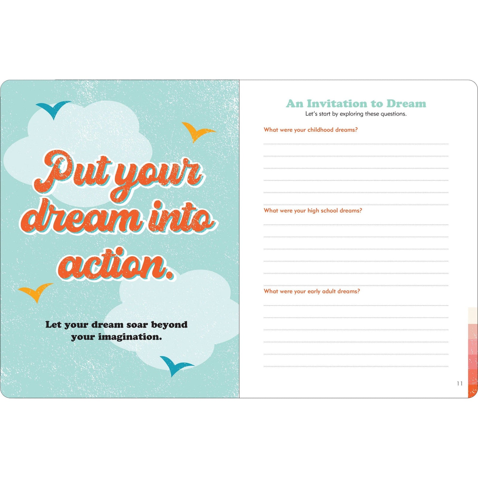 Make It Happen Journal | A Journal to Identify and Actualize Your Goals