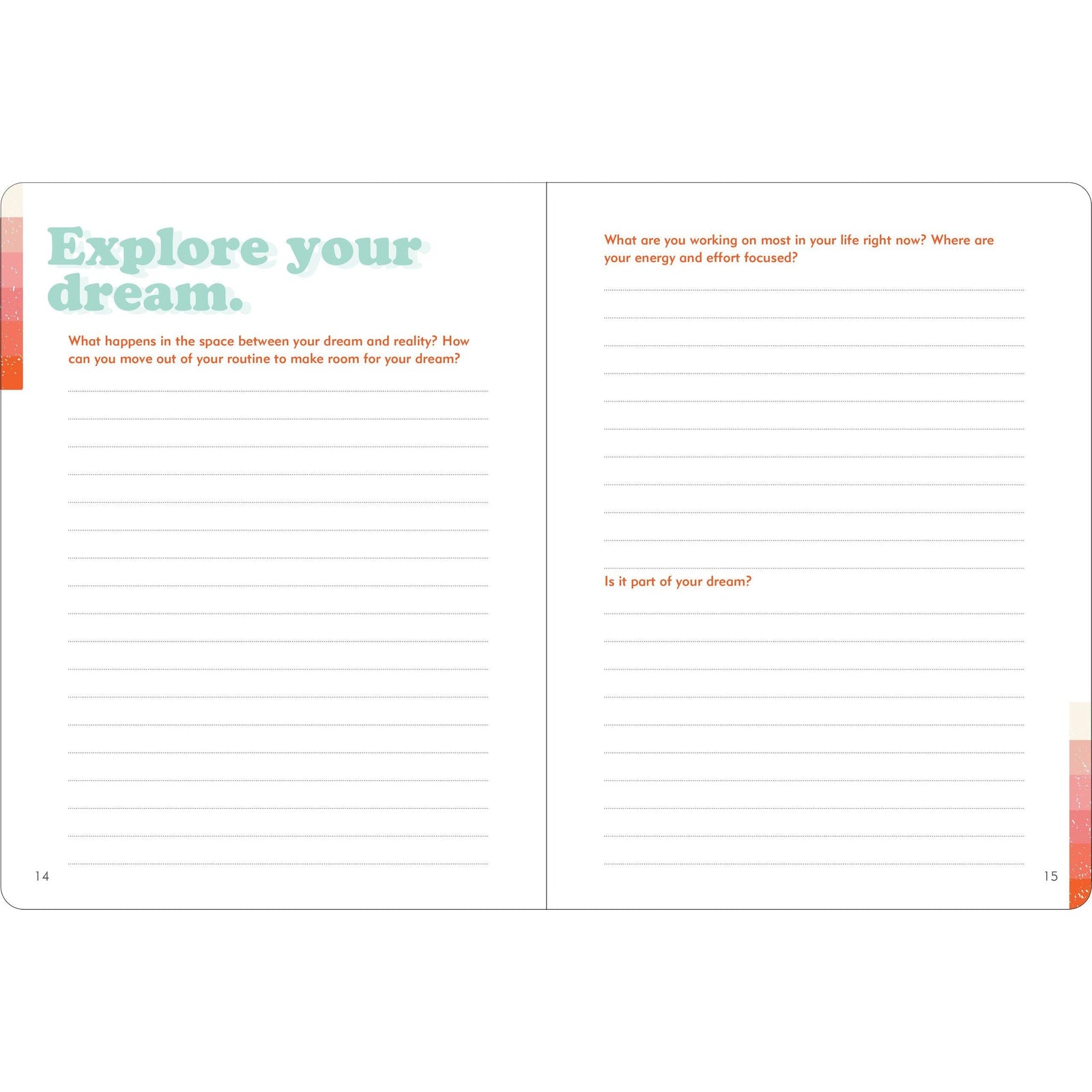 Make It Happen Journal | A Journal to Identify and Actualize Your Goals