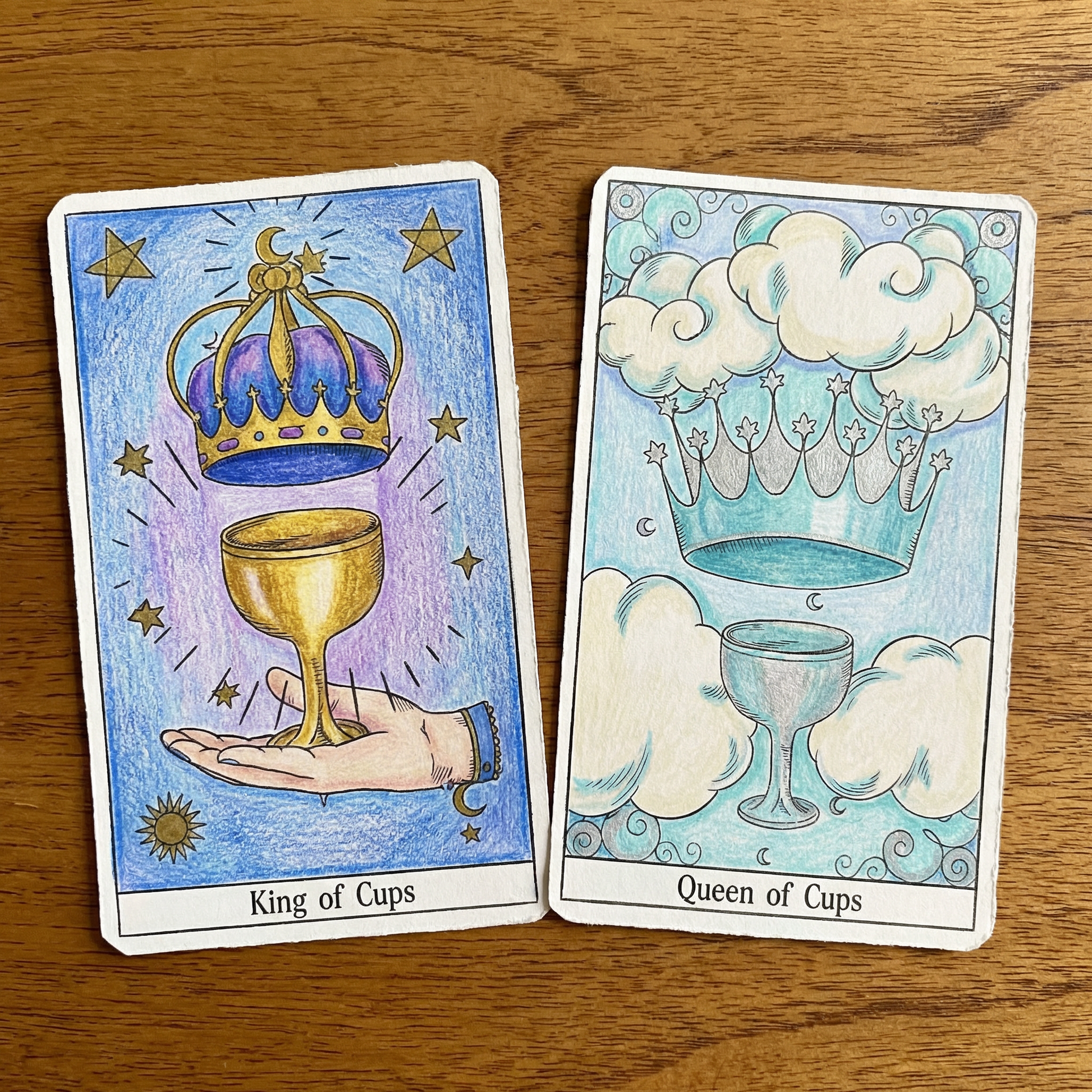 Make Your Own Tarot Deck Coloring Book | 78 Card DIY Tarot Set with Major & Minor Arcana