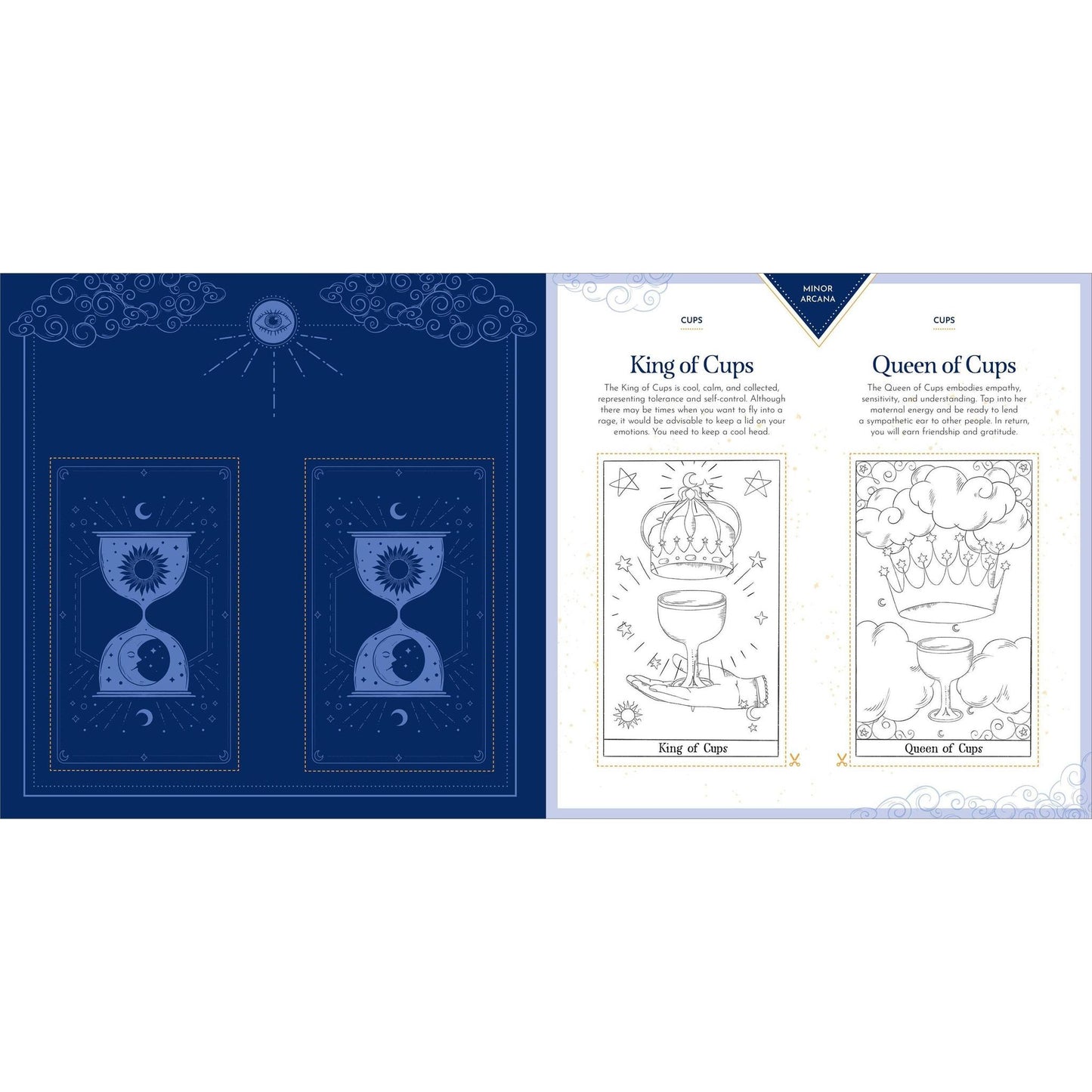 Make Your Own Tarot Deck Coloring Book | 78 Card DIY Tarot Set with Major & Minor Arcana