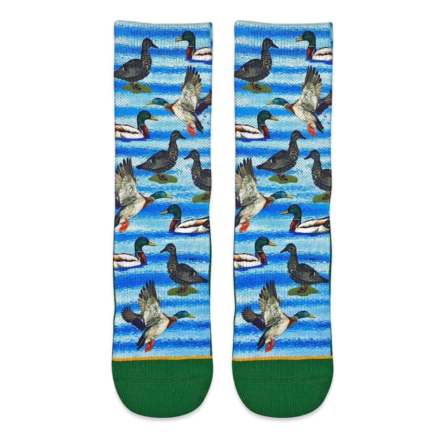 Mallard Duck Women's Socks | Fun Wildlife Crew Socks