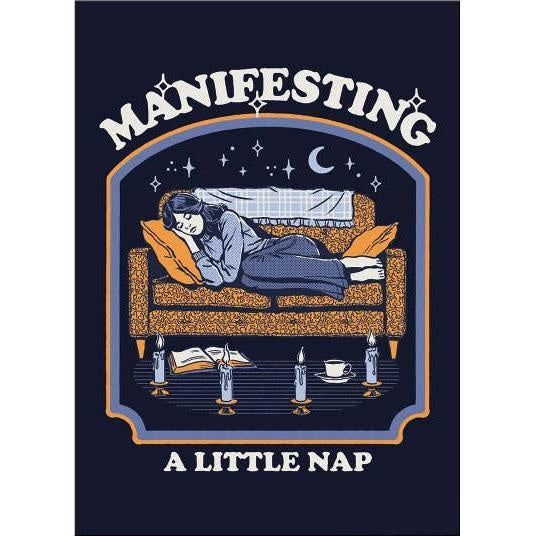 Manifesting A Little Nap Rectangular Refrigerator Magnet | 2.5" x 3.5"
