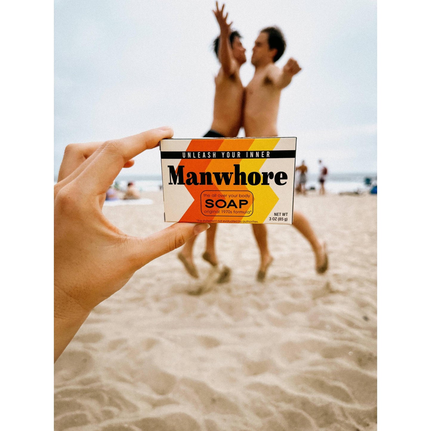 Manwhore Triple Milled Boxed Bar Soap | Funny Novelty Soap for Him