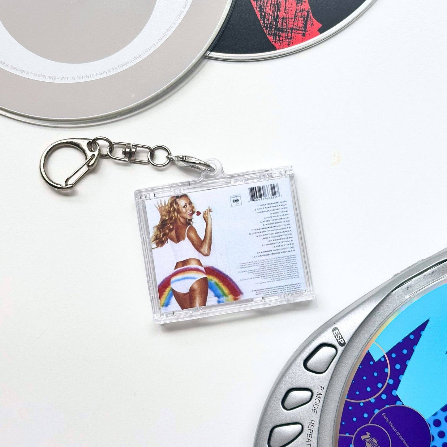 Mariah Carey "Heartbreaker" Mini CD Case Keychain